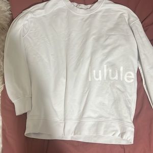 Lululemon oversized crew neck